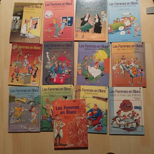 Femmes en blanc lot de 11 tomes, Boeken, Stripverhalen, Gelezen, Meerdere stripboeken, Ophalen of Verzenden