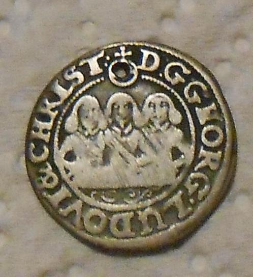 1 kreuzer - Georg III, Ludwig IV and Christian - 1653, Timbres & Monnaies, Monnaies | Europe | Monnaies non-euro, Monnaie en vrac