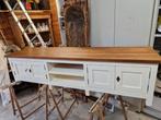 Mooie Dressoir tv kast met hardhouten blad, Ophalen