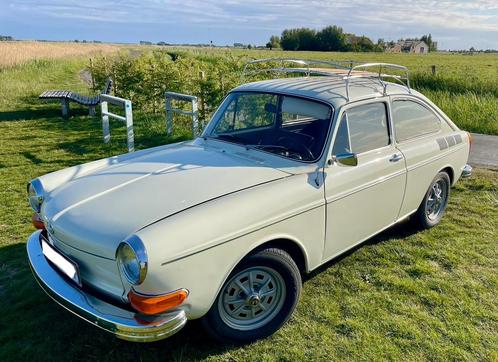VW Type3 / Fastback 1970 (Long Nose)., Auto's, Oldtimers, Particulier, Volkswagen, Benzine, Coupé, 2 deurs, Handgeschakeld, Zilver of Grijs