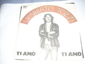 45 T - SINGLE - UMBERTO TOZZI - TI AMO, Enlèvement ou Envoi, 7 pouces, Pop, Single