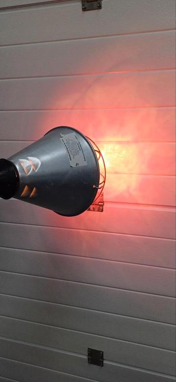 Warmtelamp 250watt voor dieren, Enlèvement ou Envoi, Comme neuf