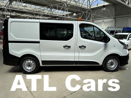 Renault Trafic 1.6D | LICHTE VRACHT | DUBBELE CABINE | EURO6, Auto's, Bestelwagens en Lichte vracht, Bedrijf, Te koop, Airbags