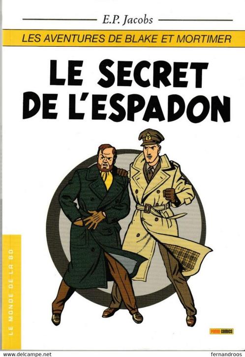 LE MONDE DE LA BD N° 18 LE SECRET DE L ESPADON Blake et Mort, Livres, BD, Neuf, Une BD, Enlèvement ou Envoi