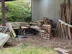 Gratis hout - paletten - planken, ….:, Tuin en Terras, Brandhout, Ophalen