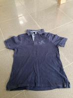 Paardrijpolo/T-shirt blauw 10/12 jaar paardrijden, Kinderen en Baby's, Kinderkleding | Maat 152, Ophalen, Gebruikt, Jongen of Meisje