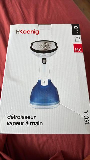Défroisseur Vapeur a main HK Koening, Enlèvement, Comme neuf, Défroisseur