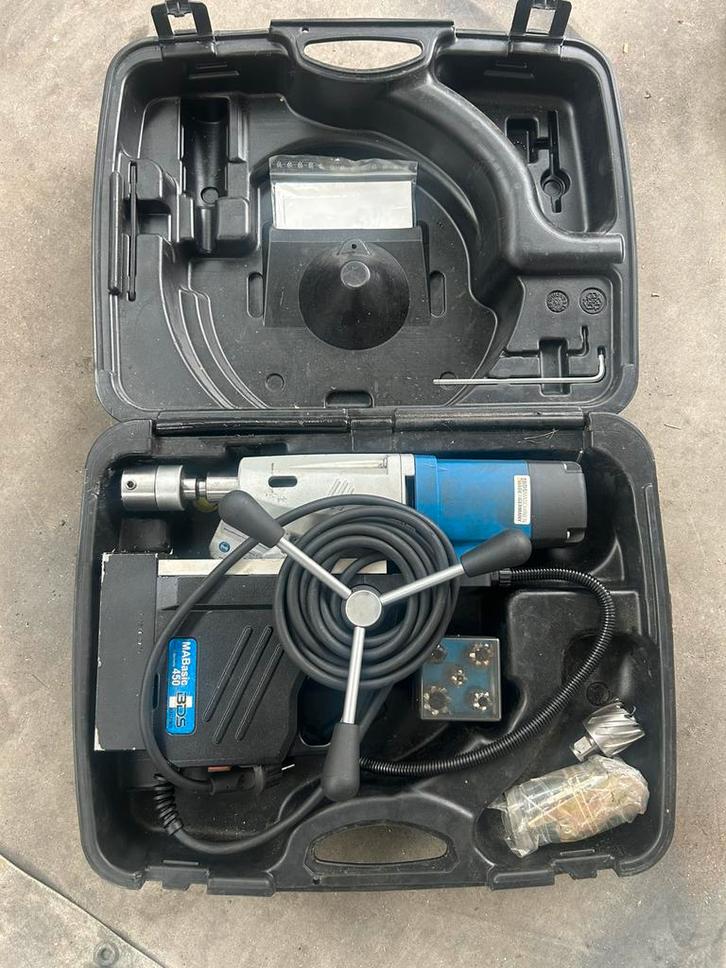 Perceuse-découpeuse magnétique BDS MaBasic 450, Bricolage & Construction, Outillage | Foreuses, Comme neuf, Enlèvement