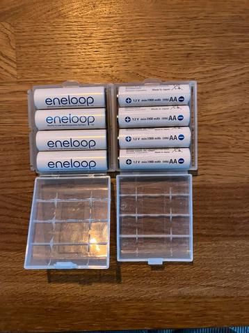 Eneloop AA 1,2 V, 1 900 mAh, paquet de 8