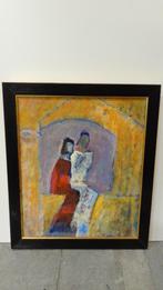 Abstract schilderij 70x60 cm, Enlèvement