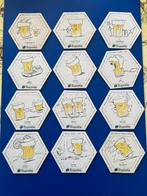 Reeks van 12 bierviltjes Hoegaarden, Verzamelen, Ophalen of Verzenden