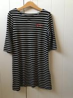 JBC, robe rayée blanche/noire 122, Enlèvement ou Envoi, JBC., Fille, Robe ou Jupe