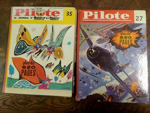 Pilote. Le journal d'Astérix et Obélix. 4 volumes., Boeken, Stripverhalen, Gelezen, Meerdere stripboeken, Ophalen of Verzenden