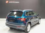 Skoda Karoq 1.5 TSI ACT Ambition (bj 2020), 121 g/km, 4 cilinders, Parkeersensor, Blauw