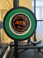 Atx powerlifting training bar, Sport en Fitness, Fitnessmaterialen, Ophalen, Zo goed als nieuw, Halterstangen