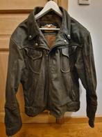 Veste Harley-Davidson en cuir brun XL, état strictement neuf, Motos, Pantalon | cuir