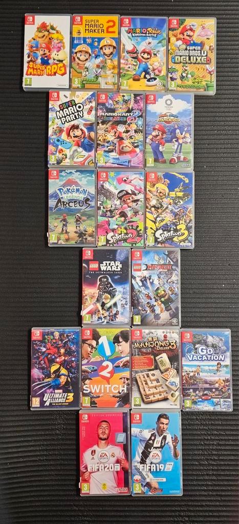 NINTENTO SWITCH SPELLETJES IN NIEUW STAAT, Games en Spelcomputers, Spelcomputers | Nintendo Switch, Zo goed als nieuw, Ophalen of Verzenden