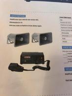Autogeluidssysteem -versterker + microfoon + 2 luidsprekers, Ophalen of Verzenden
