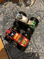 Twee kleine monstertrucks speel autootjes, Kinderen en Baby's, Speelgoed |Speelgoedvoertuigen, Ophalen of Verzenden, Gebruikt