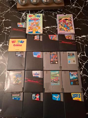 16 Nintendo Nes-spellen! beschikbaar voor biedingen