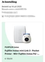 Instax Link 3 + Instax Pal wit, Ophalen, Zo goed als nieuw, Compact, Fuji