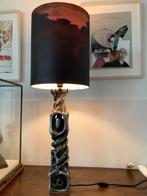 Superbe lampe de Willy Ceysens Brutaliste de 87 cm, Antiquités & Art, Antiquités | Éclairage