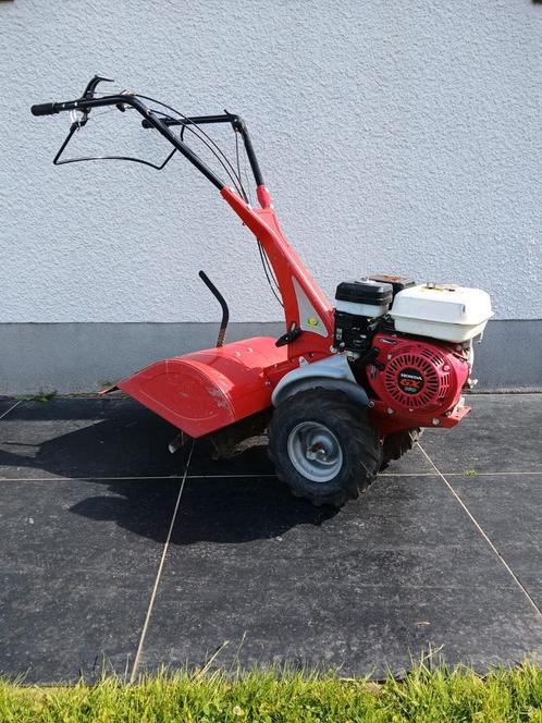 TE HUUR Lazer tuinfrees 5,5 pk 50cm breedte, Doe-het-zelf en Bouw, Gereedschap | Freesmachines, Gebruikt, Ophalen