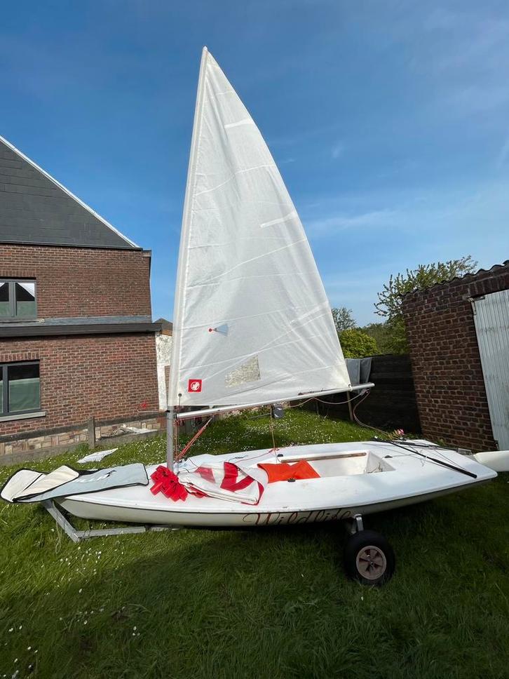 Ilca (laser) zeilboot + toebehoren, Watersport en Boten, Zeilen en Zeiltoebehoren, Gebruikt, Ophalen