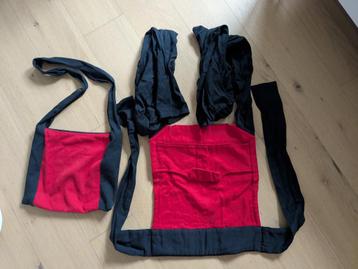 Ergonomische Babylonia BB-Tai Babydraagzak (Rood) beschikbaar voor biedingen