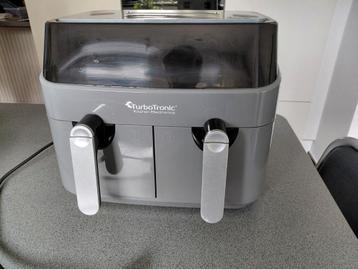 Air fryer met 2 mandjes, Electroménager, Friteuses, Enlèvement, Comme neuf
