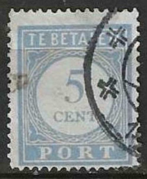Nederland 1912/1922 - Yvert 51TX - Takszegel (ST), Postzegels en Munten, Postzegels | Nederland, Gestempeld, Verzenden