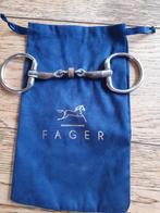 Fager Jenny onderlegtrens /ponybit sweet iron 11 cm, Animaux & Accessoires, Chevaux & Poneys | Brides & Harnachement, Comme neuf