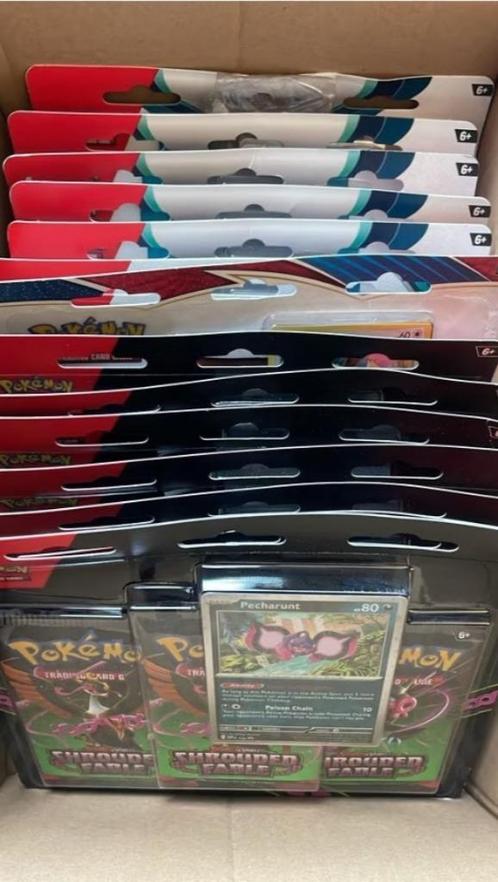 Pokémon Shrouded Fable 3-Pack Blister – Slechts €14,95, Hobby en Vrije tijd, Verzamelkaartspellen | Pokémon, Nieuw, Overige typen