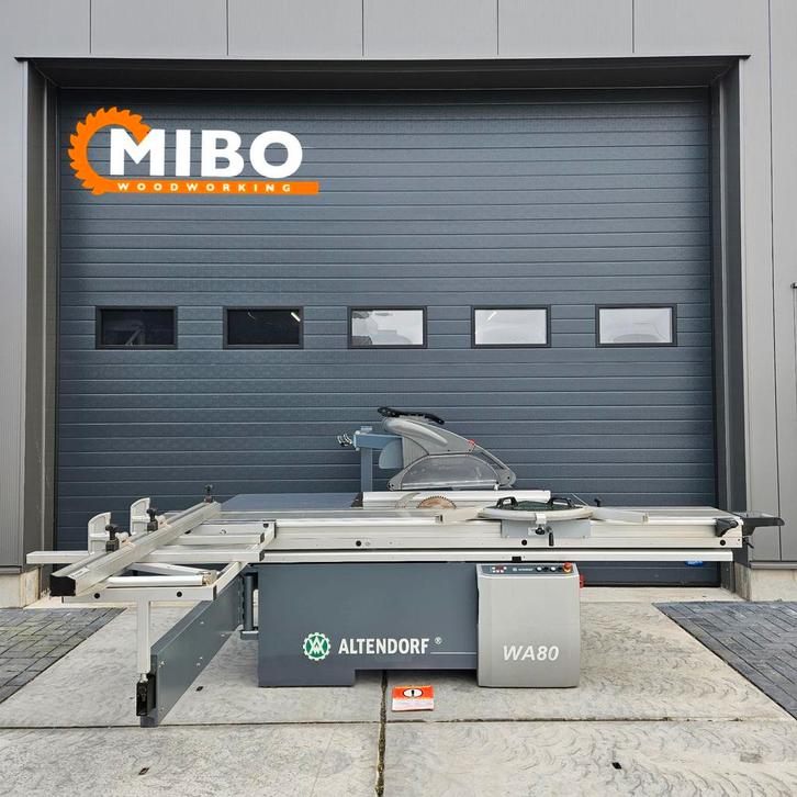 Altendorf formaatzaag 3200mm paneelzaag ** elektrisch 45gr, Zakelijke goederen, Machines en Bouw | Houtbewerking, Ophalen of Verzenden