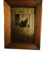 Antiek Franse plaquette in houten lijst, Antiek en Kunst, Ophalen