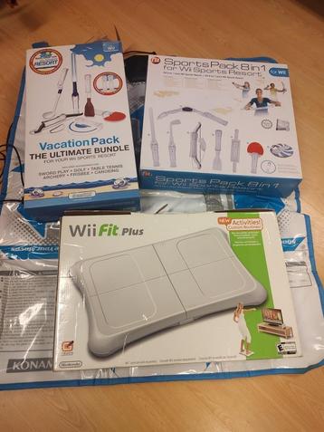 Wii accessoires, sport, Wii fit.... beschikbaar voor biedingen