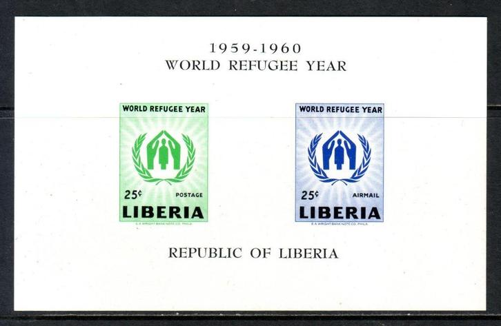 Postzegels Liberië (2) : diverse blokken, reeksen en zegels, Postzegels en Munten, Postzegels | Afrika, Overige landen, Ophalen of Verzenden