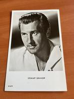 Postkaart met foto filmster Stewart Granger- Jaren 60, Verzenden, Gebruikt, Film, Foto of Kaart