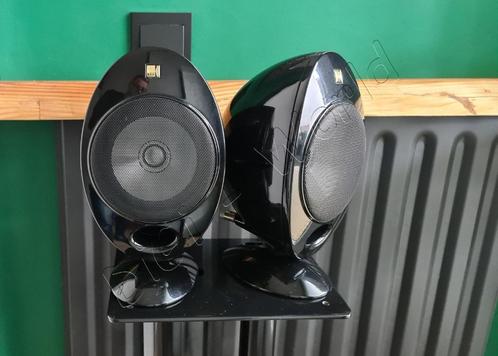 De befaamde Kef eitjes, Audio, Tv en Foto, Luidsprekerboxen, Zo goed als nieuw, Front, Rear of Stereo speakers, 60 tot 120 watt