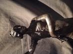 Art deco beeld met lamp, Ophalen