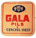 bierviltje Gala-pils - Cerckel Diest, Utilisé, Enlèvement ou Envoi