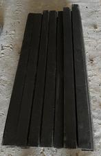 Zwarte kunststof plankjes, Moins de 200 cm, Planche, Enlèvement, Utilisé