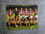 VOETBAL TEAM ANDERLECHT 1970 POSTKAART XXL 24X18CM JAREN 70, Verzenden