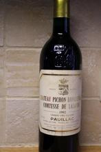 Chateau Pichon Longueville 1992 Pauillac Gravin van Lalland, Verzamelen, Rode wijn, Frankrijk, Vol, Zo goed als nieuw