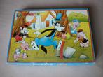 Puzzel Walt Disney's De boze Wolf en de Drie Biggetjes - 70S, Ophalen of Verzenden, Meer dan 50 stukjes, Gebruikt, 6 jaar of ouder