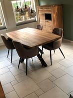 Eettafel Henders & Hazel + 6 stoelen, Huis en Inrichting, Ophalen, Zo goed als nieuw