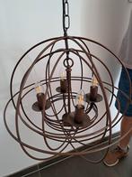 1 ronde hanglluster  merk Cage, Huis en Inrichting, Ophalen, Zo goed als nieuw, Metaal, Landelijk