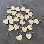 Lot houten sleutelhangers | Hartje, Verzamelen, Ophalen, Nieuw, Knuffel of Figuurtje