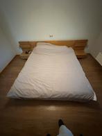 Bed 180 x 200, Huis en Inrichting, Slaapkamer | Bedden, Ophalen, Gebruikt, Bruin, Tweepersoons