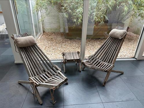 Ecofurn tuinset, Tuin en Terras, Tuinstoelen, Gebruikt, Ophalen